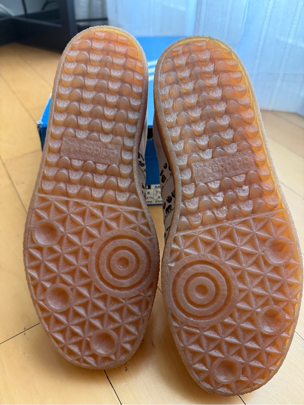 Adidas Sambae Leopard Off White JI4226 - Picture 7 of 11